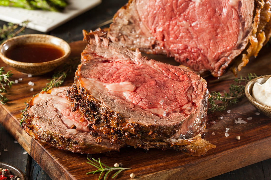 Honey & Mustard Glazed Hereford Beef Roast