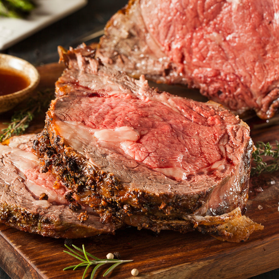 Sliced roast Hereford beef served with gravy